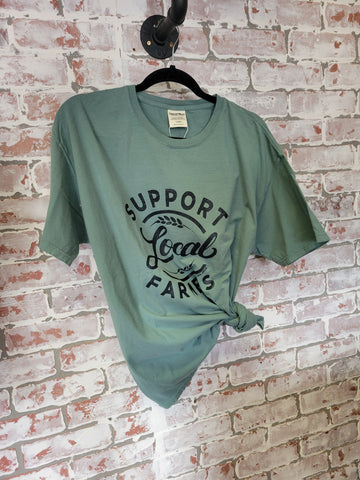 Support Local Farmers Graphic Tee
